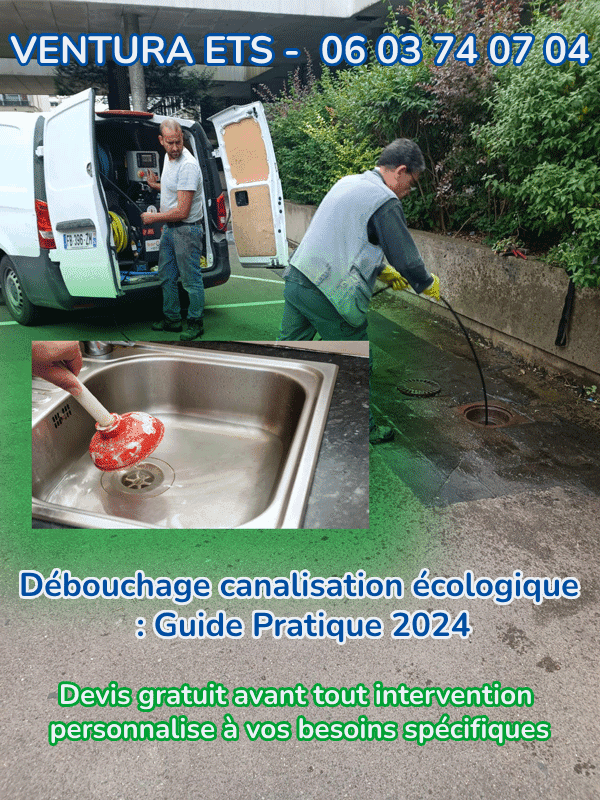 Débouchage canalisation écologique