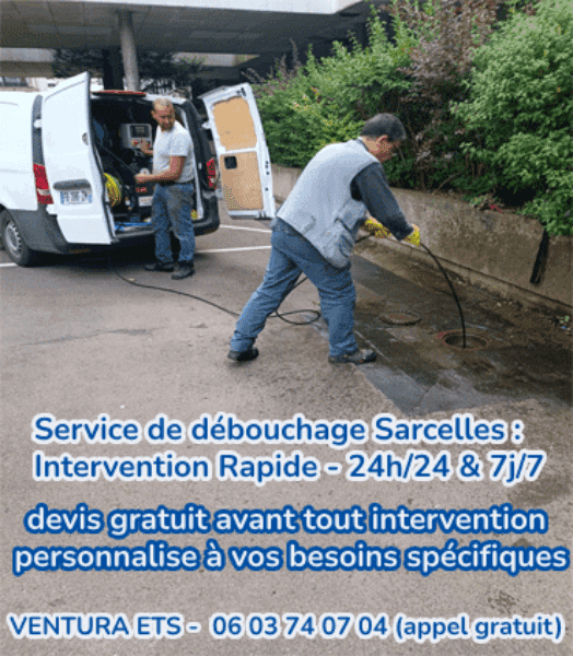 Service de débouchage Sarcelles