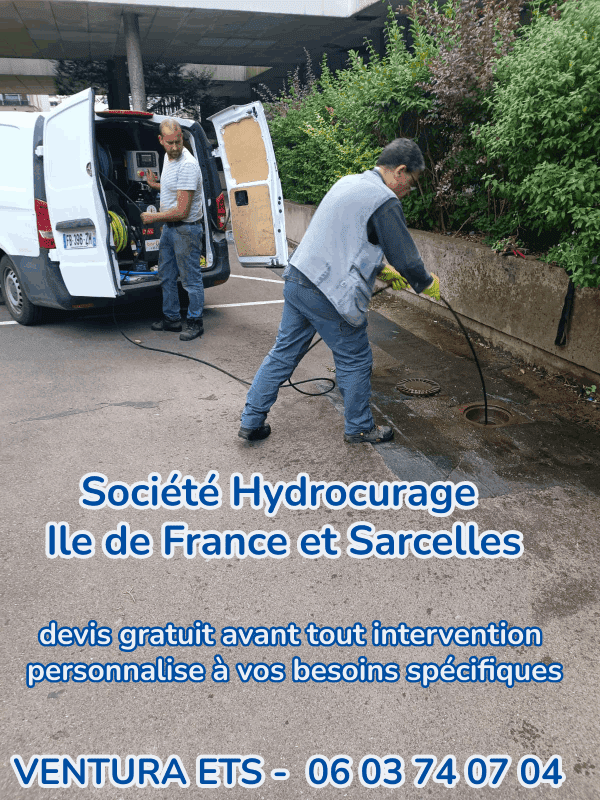 Société Hydrocurage Ile de France et Sarcelles