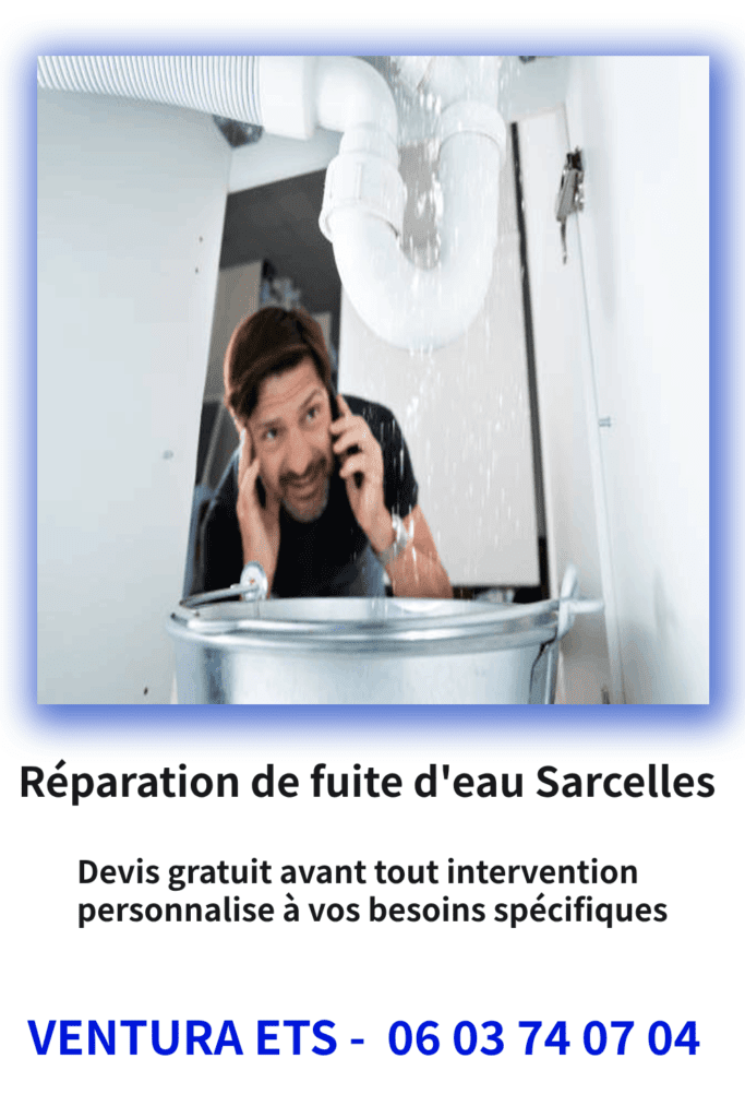 Réparation de fuite d'eau Sarcelles