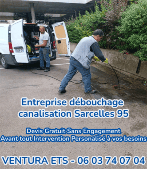 Entreprise débouchage canalisation Sarcelles 95